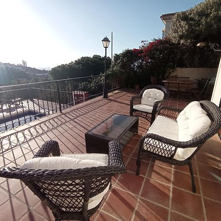 Apartamento en Villa con Piscina Málaga Exterior foto