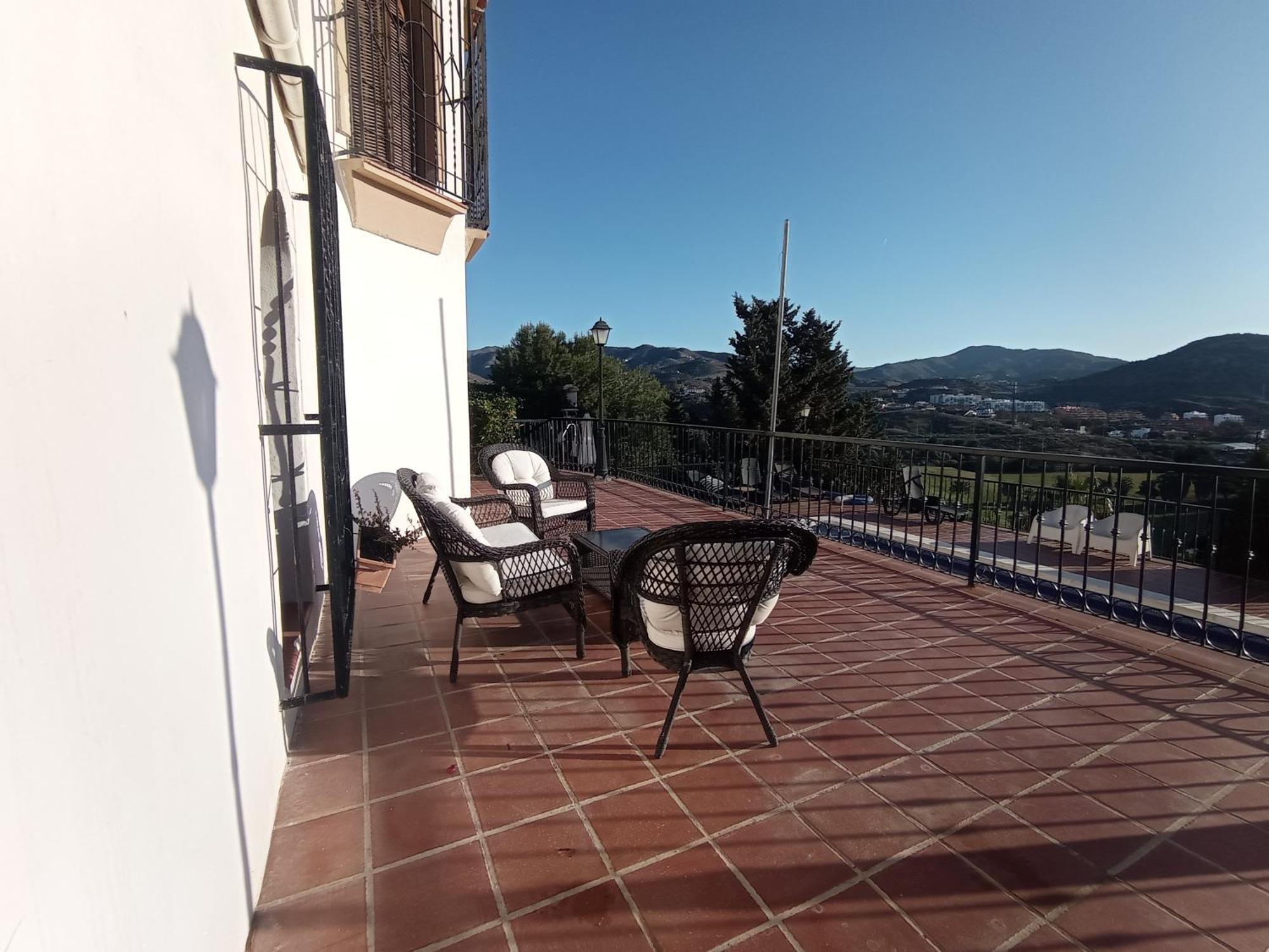 Apartamento en Villa con Piscina Málaga Exterior foto