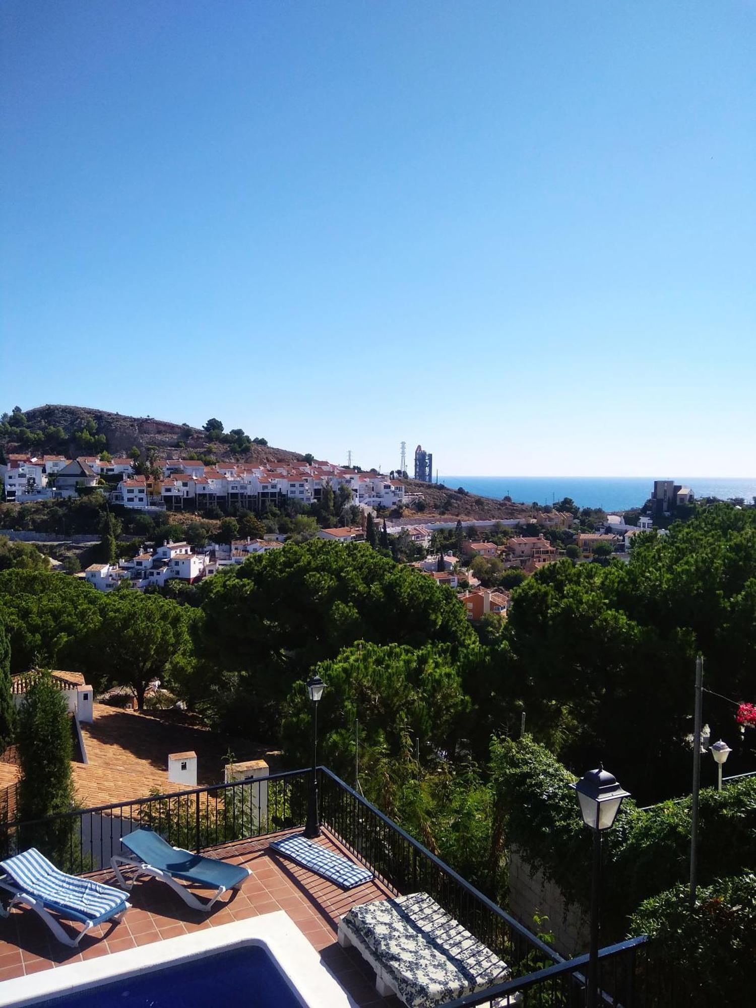 Apartamento en Villa con Piscina Málaga Exterior foto