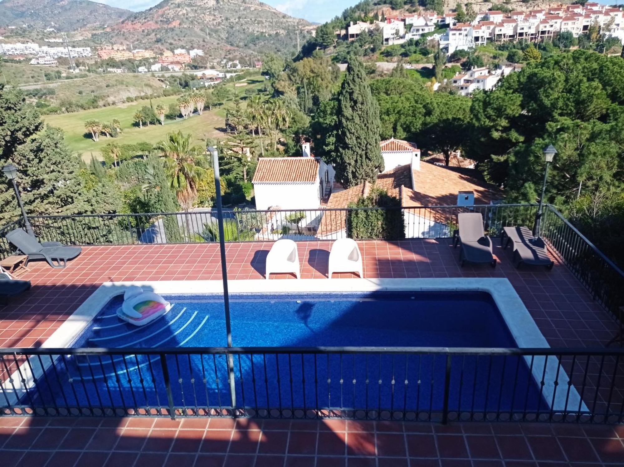 Apartamento en Villa con Piscina Málaga Exterior foto